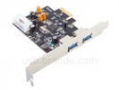Card PCIE to 2 usb 3.0 (unitek)